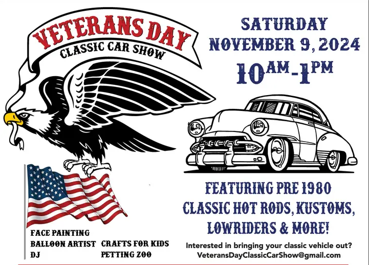 Veterans Day Classic Car Show: A Tribute to Heroes and Hot Rods in Corona