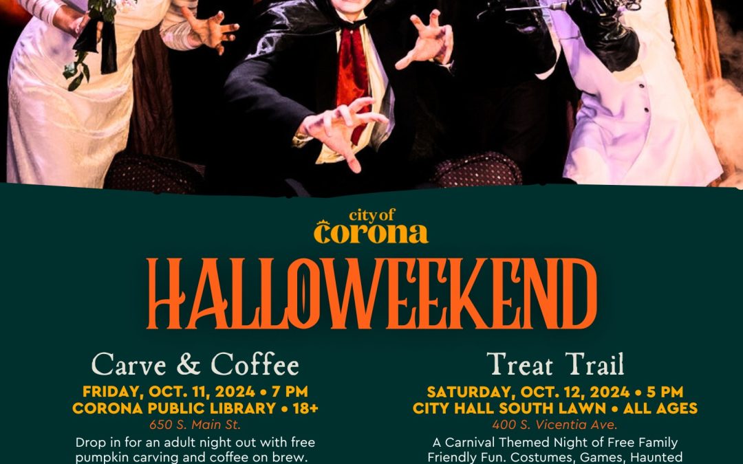 Corona’s Halloweekend 2024: Family Fun and Frights for All Ages